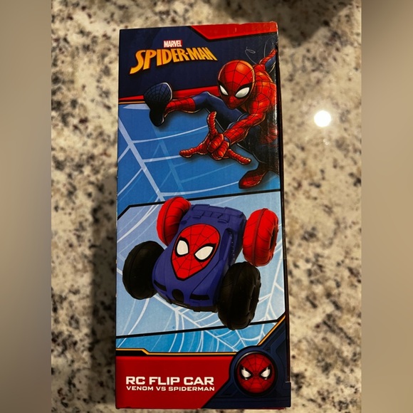 Marvel Spider-Man Venom Vs Spiderman Remote Control RC Flip Car Christmas Gift - Picture 8 of 10